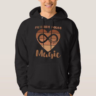 Veste À Capuche Autiste Noir Autisme Maman Du Fils Autiste Enfants