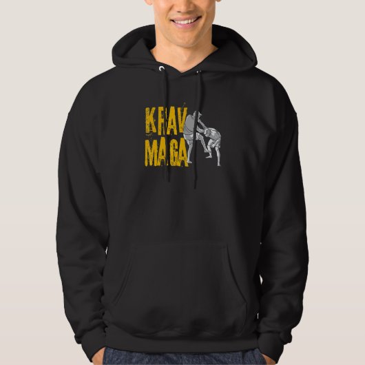 Veste À Capuche Auto-défense Krav Maga (Devant)