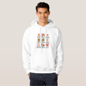 Veste À Capuche Autocollants de devis Inspiration (Devant entier)