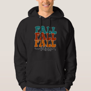 Veste À Capuche Automne Automne Vibes Automne Typographie Script H