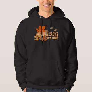 Veste À Capuche Automne dans les Adirondacks avec les feuilles d'a
