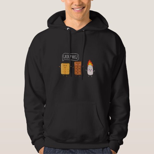 Veste À Capuche Aventure Camping Grille Bonfire (Devant)