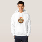 Veste À Capuche Aventure familiale d'automne (Devant entier)