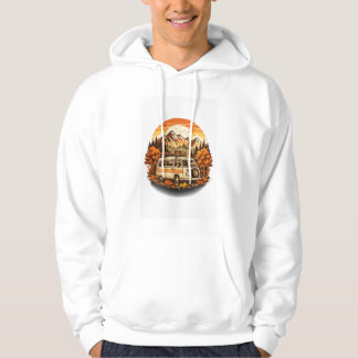 Veste À Capuche Aventure familiale d'automne