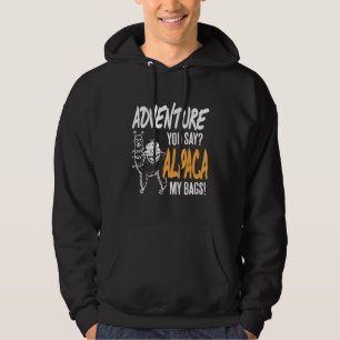 Veste À Capuche Aventure Vous Dites Alpaca Mes Sacs Présents