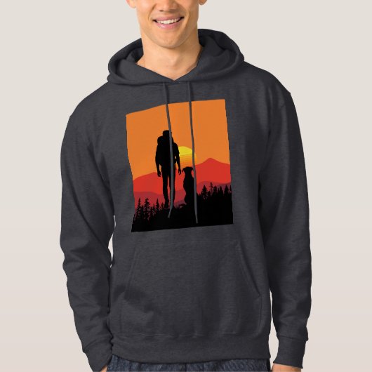 Veste À Capuche Aventures pawsome dans la nature (Devant)