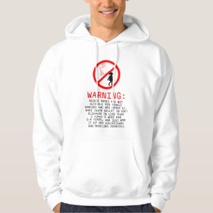 Veste À Capuche Avertissement de chaussures Pointe