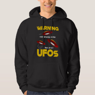 Veste À Capuche Avertissement Je Peux Parler Spontanément D'Ufos A