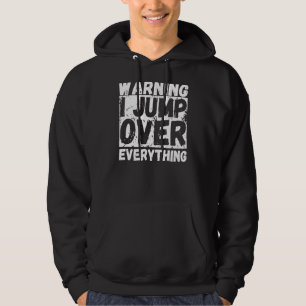 Veste À Capuche Avertissement Je Saute Sur Tout Parkour Indépendan