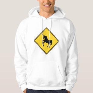 Veste À Capuche Avertissement Unicornes