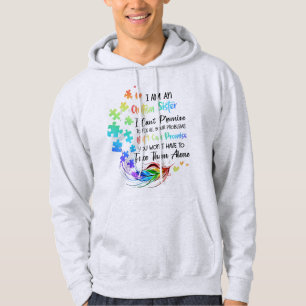 Veste À Capuche Avez-vous une fille autiste ou un fils ? Soeur