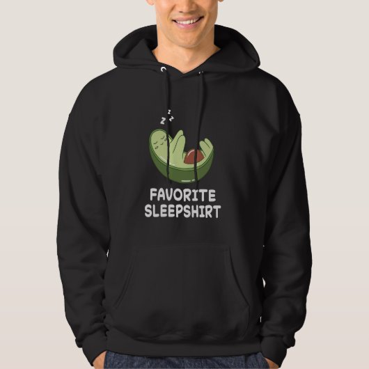 Veste À Capuche Avocado Avocados Nap Dormir Pyjama nuit (Devant)