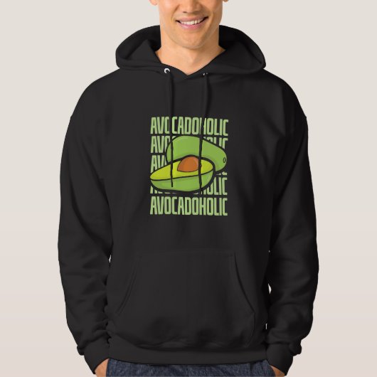Veste À Capuche Avocado Fruit Food (Devant)