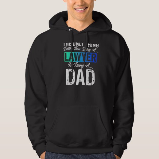 Veste À Capuche Avocat mignon papa (Devant)