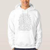 Veste À Capuche Ayat al-Kursî (Devant)