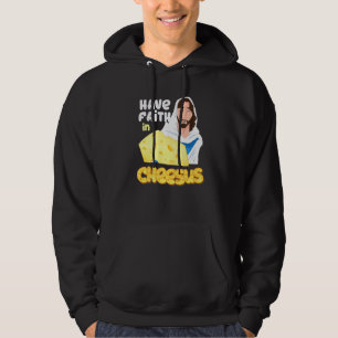 Veste À Capuche Ayez Foi Dans Cheesus Jesus Puns Catholiques Froma