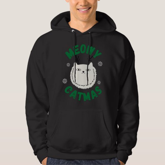 Veste À Capuche Ayez un catmas méduse (Devant)