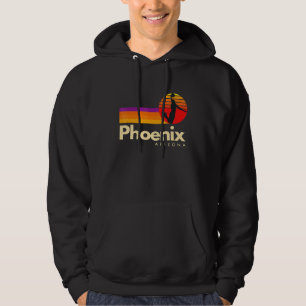 Veste À Capuche B-Ball City Arizona Vintage Retro Phoenix Basketba