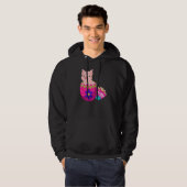 Veste À Capuche Baby Pig Hatching From Easter Egg Easter Day (Devant entier)