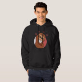 Veste À Capuche Baby Sloth Love (Devant entier)