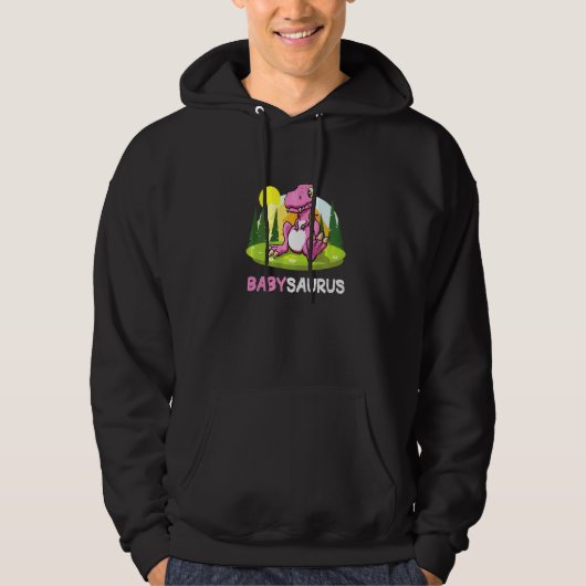 Veste À Capuche Babysaurus Dinosaur Cute Kiddo Rex 5 (Devant)