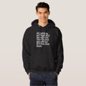 Veste À Capuche Bad Day With A Bald Head Better Than Good Day With (Devant entier)