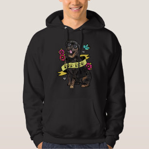 Veste À Capuche Bad Dog Rottweiler Tattoo