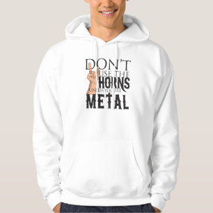 Veste À Capuche Badass métallique lourd