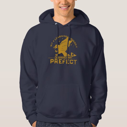 Veste À Capuche Badge de Préfet RAVENCLAW™ (Devant)