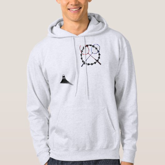 Veste À Capuche Badminton classic sweatshirt (Devant)