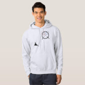 Veste À Capuche Badminton classic sweatshirt (Devant entier)