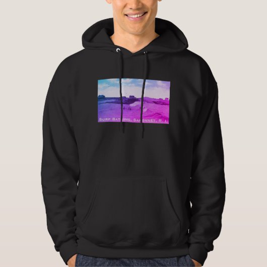 Veste À Capuche Bain de surf, Sakonnet, RI (Little Compton) (Devant)