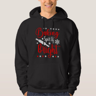 Veste À Capuche Baking Spirits brillant Noël Funky Baker Famille