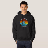 Veste À Capuche Balboa California Retro Wave (Devant entier)