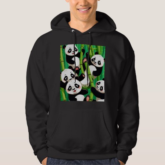 Veste À Capuche Bamboo Panda (Devant)