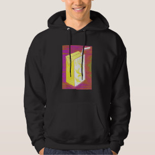 Veste À Capuche Banana Juice Box Bruit coloré Vaporwave