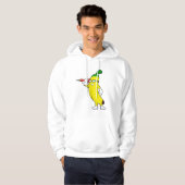 Veste À Capuche Banane aux fléchettes avec fléchettes (Devant entier)