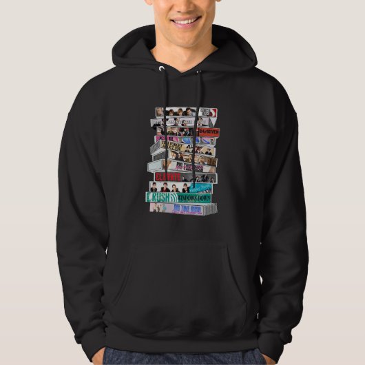Veste À Capuche Bande Cassette Big Time Rush (Devant)
