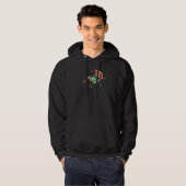 Veste À Capuche Bande de cassettes Musique rétro (Devant entier)