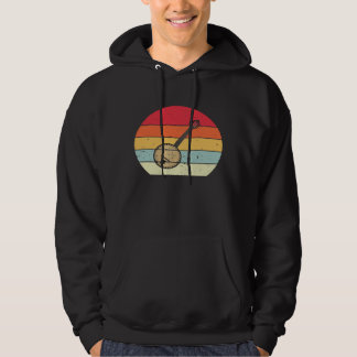 Veste À Capuche Banjo Vintage rétro détendu Banjoist Jouer
