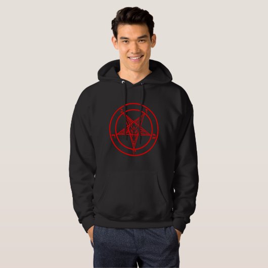 Veste À Capuche Baphomet (Devant entier)