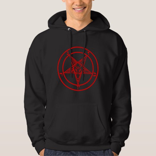 Veste À Capuche Baphomet (Devant)
