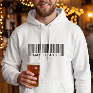 Veste À Capuche Bar Humbug   Soirée de Noël sarcastique
