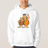 Veste À Capuche Barney Rubble et Fred Flintstone (Devant)