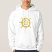 Veste À Capuche Barre à roue de navire (Devant)