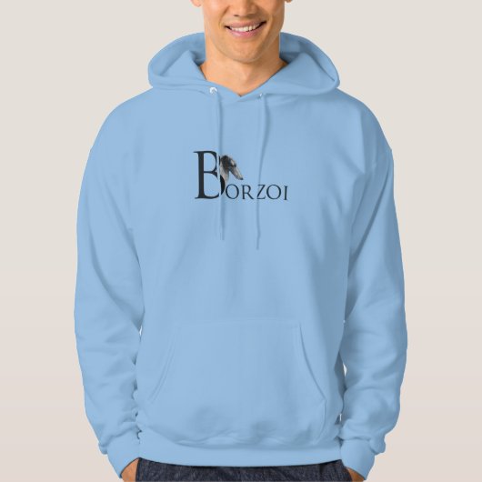 Veste À Capuche Barzoï (Devant)