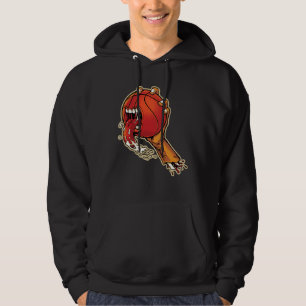 Veste À Capuche Basket-ball effrayant