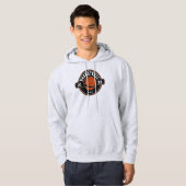 Veste À Capuche Basket-ball - Esprit scolaire (Devant entier)