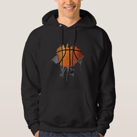 Veste À Capuche Basket tordu (Devant)