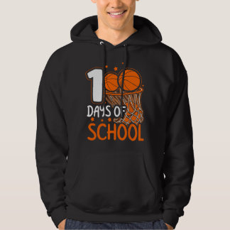 Veste À Capuche Basketball du 100e jour d'école 100 jours d'école